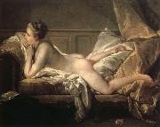 Francois Boucher reclining girl Spain oil painting artist